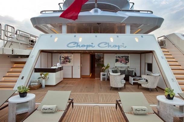 Chopi Chopi، لوکس ترین قایق سال